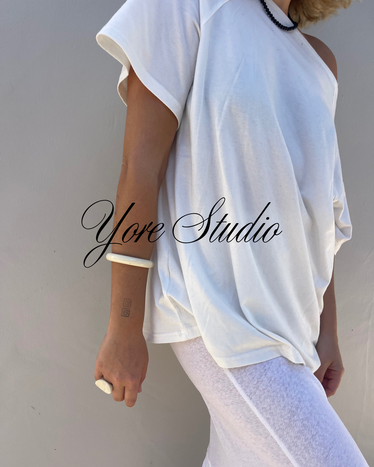 Pre-Order Ivory Resin Bangle