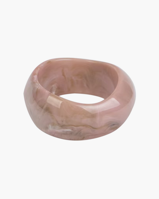 Pre-Order Petal Pink Resin Bangle