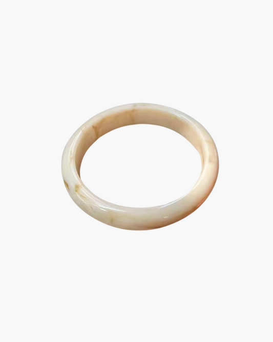 Pre-Order Ivory Resin Bangle
